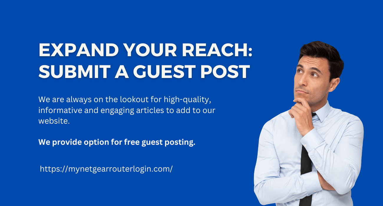 Share your expertise Submit a guest post