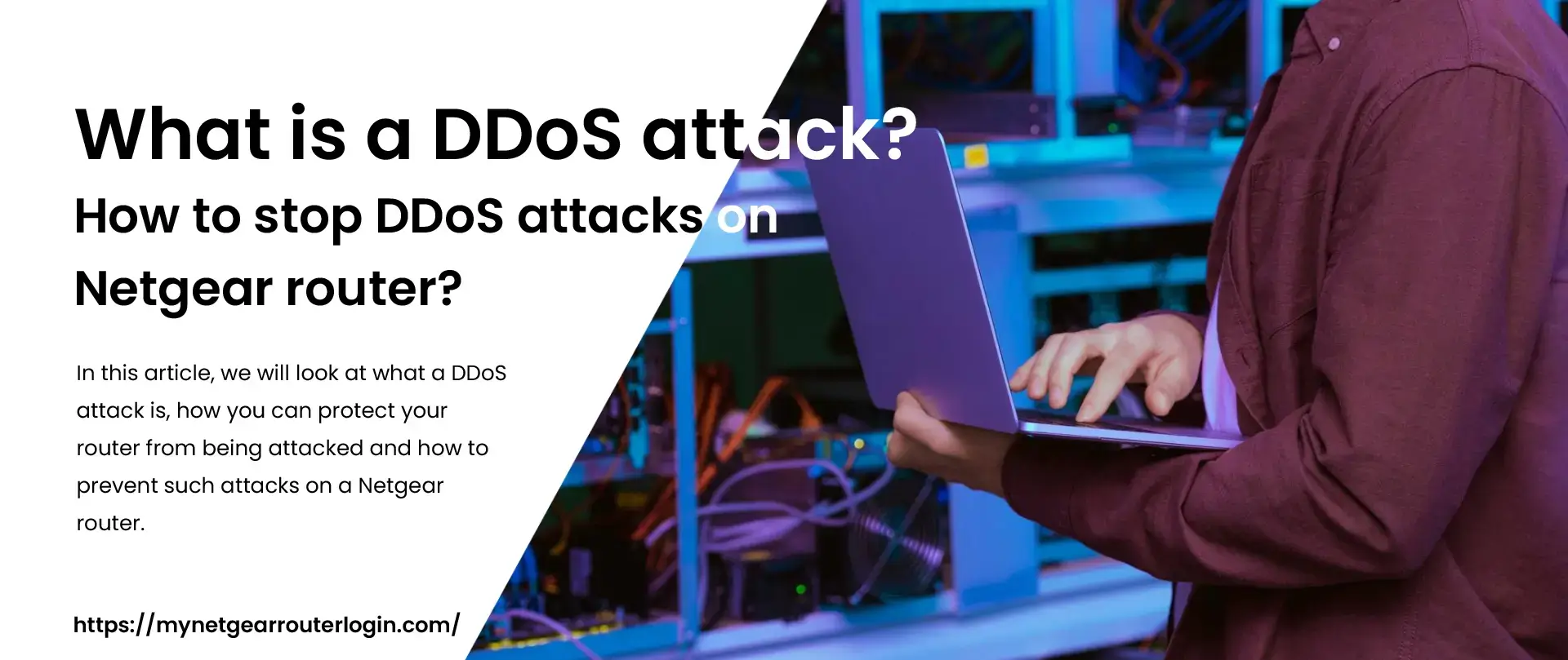 What is a DDoS attack & How to stop DDoS on router in 2023?